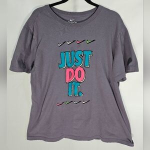 Nike "Just Do It" Multi-Swoosh T-Shirt
